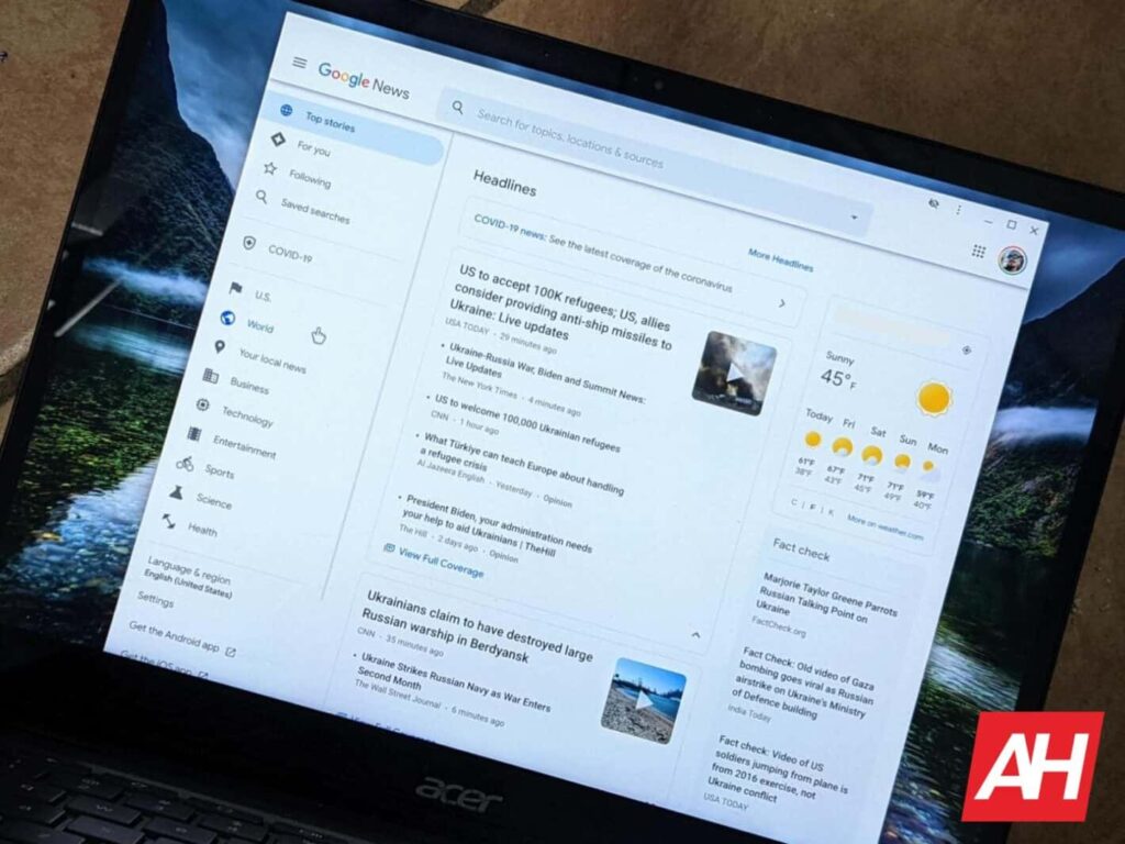 Russia Blocks Google News Over "Inauthentic" Publications缩略图