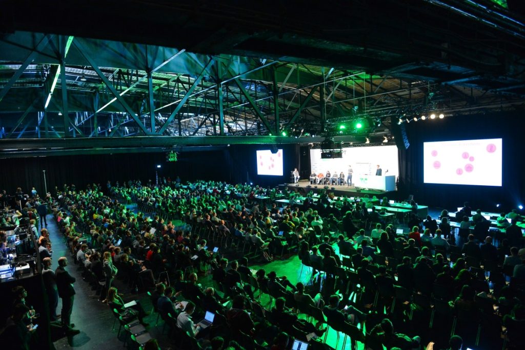 TechCrunch Disrupt 2026 tickets now on sale: Lowest rates all year General atmosphere at TechCrunch Disrupt Berlin 2017 at Arena Berlin.