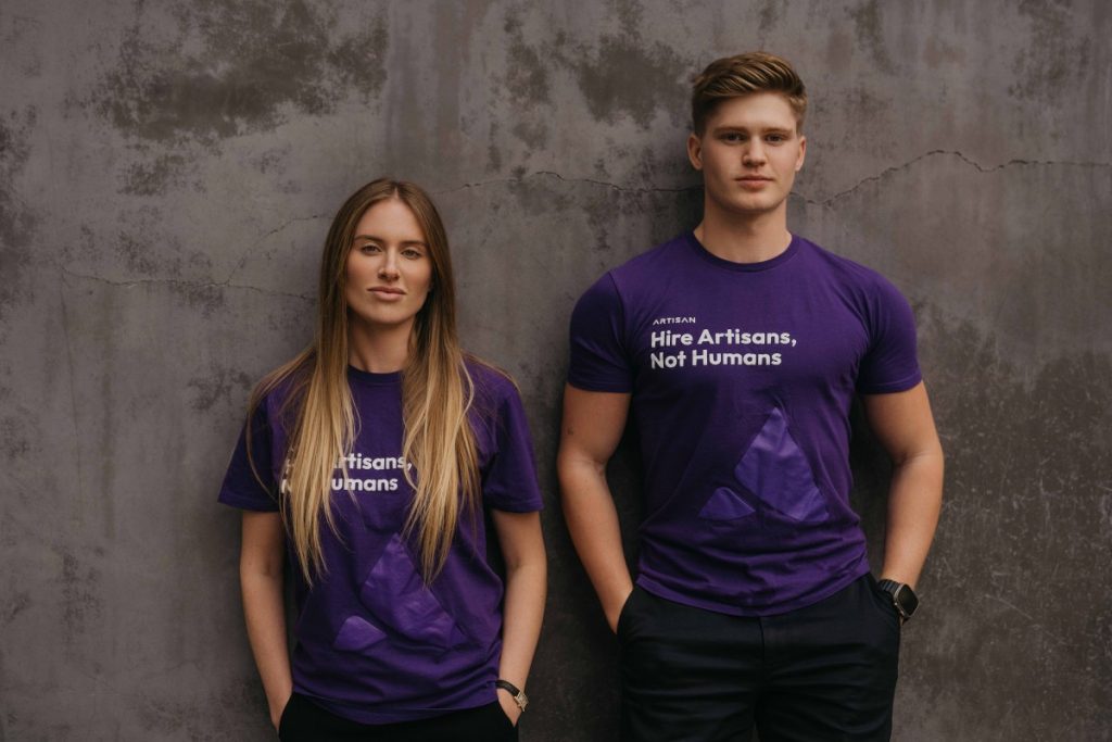 Artisan co-founders Sam Stallings, Jaspar Carmichael-Jack