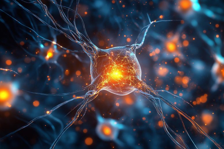 Researchers Restore Brain Cell Function in Parkinson’s Models Neuron Brain Cell Spark