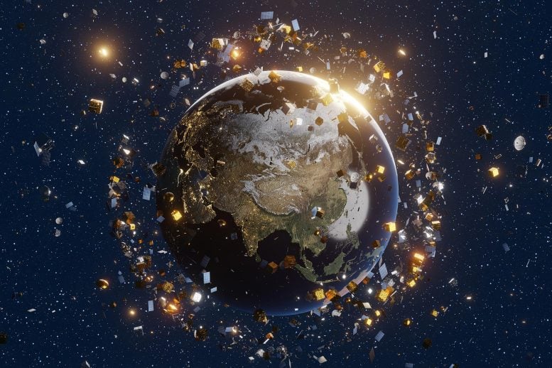 2.8 Days to Disaster: Low Earth Orbit Could Collapse Without Warning Space Junk Debris Shattered Pieces of Satellites, Rockets and Spaceships