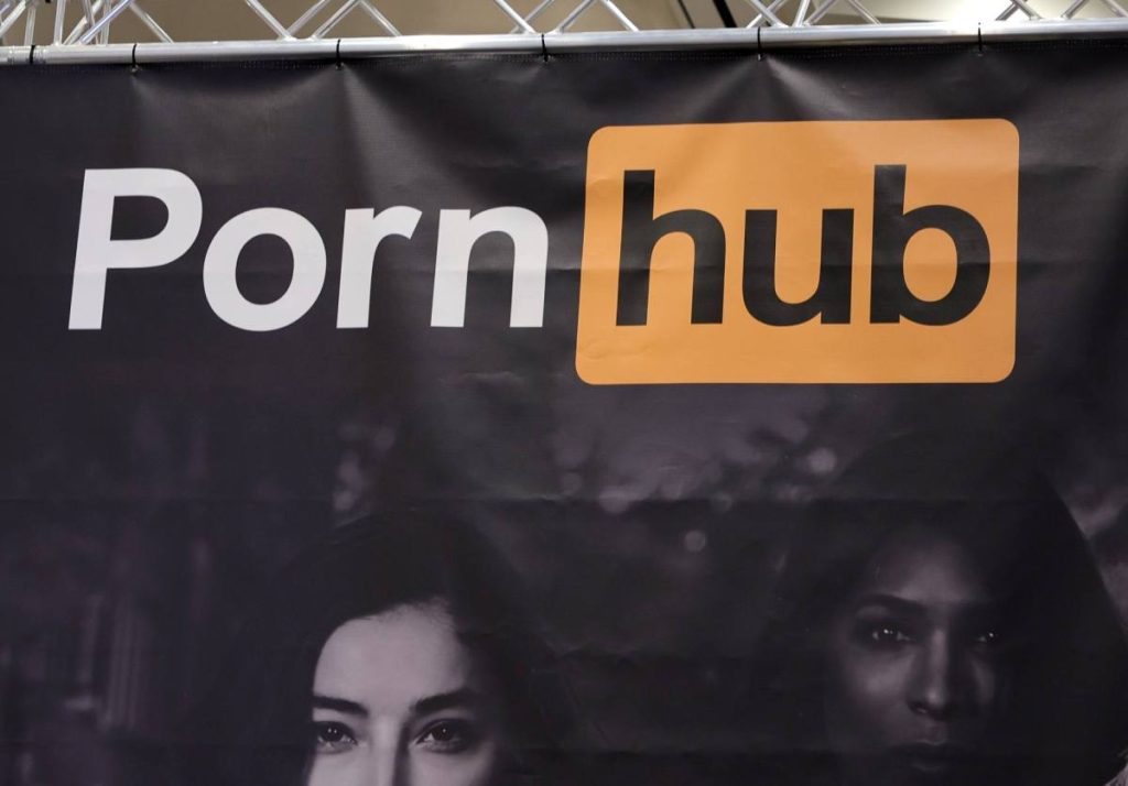 If you live in the UK, you probably won’t be able to visit Pornhub anymore A sign hangs at the Pornhub booth at the 2023 AVN Adult Entertainment Expo at Resorts World Las Vegas on January 06, 2023 in Las Vegas, Nevada.
