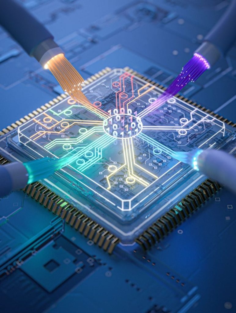 Caltech Breakthrough Brings Fiber-Optic Performance to Silicon Chips Extending Optical Fiber’s Ultralow Loss Performance to Photonic Chips