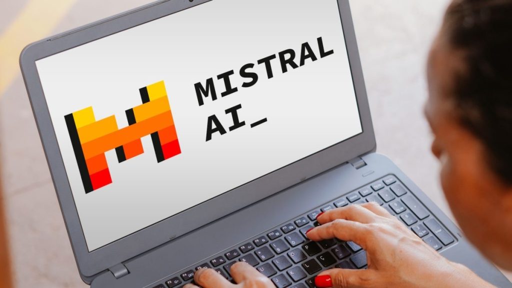 Mistral AI inks a deal with global consulting giant Accenture The Mistral AI logo is seen displayed on a laptop screen.