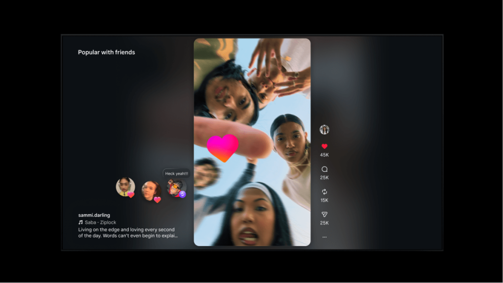 Instagram’s TV app is launching on Google TV devices Instagram Reels for TV