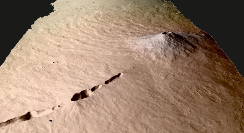 Mars’ Youngest Volcanoes Are Far More Complex Than Scientists Thought Pavonis Fissure Mars