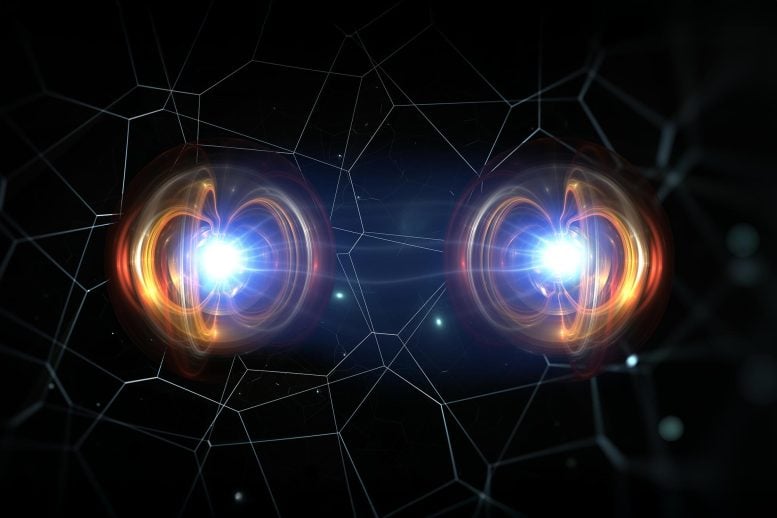 Scientists Finally See Quantum Computer Failures as They Happen Quantum Mechanics 3D Particle Entanglement