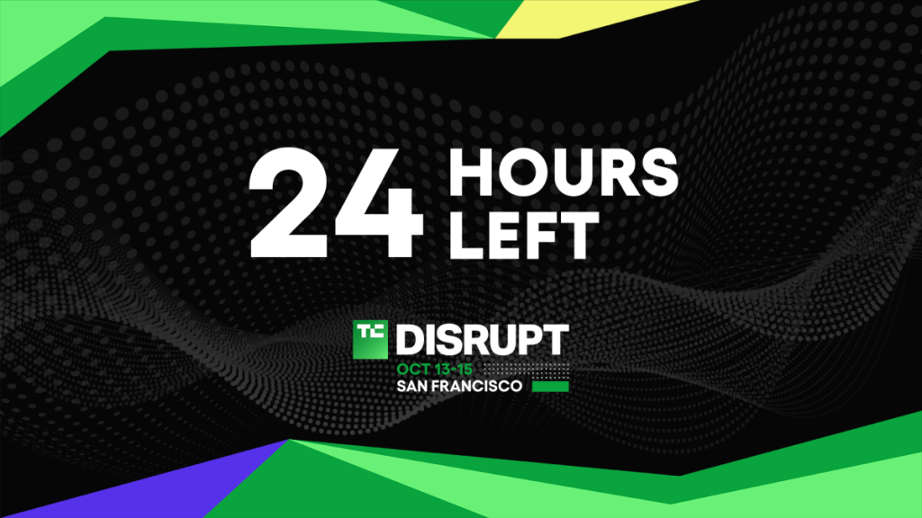 Last 24 hours to get TechCrunch Disrupt 2026 tickets at the lowest rates of the year TechCrunch Disrupt 2026 24 hours left