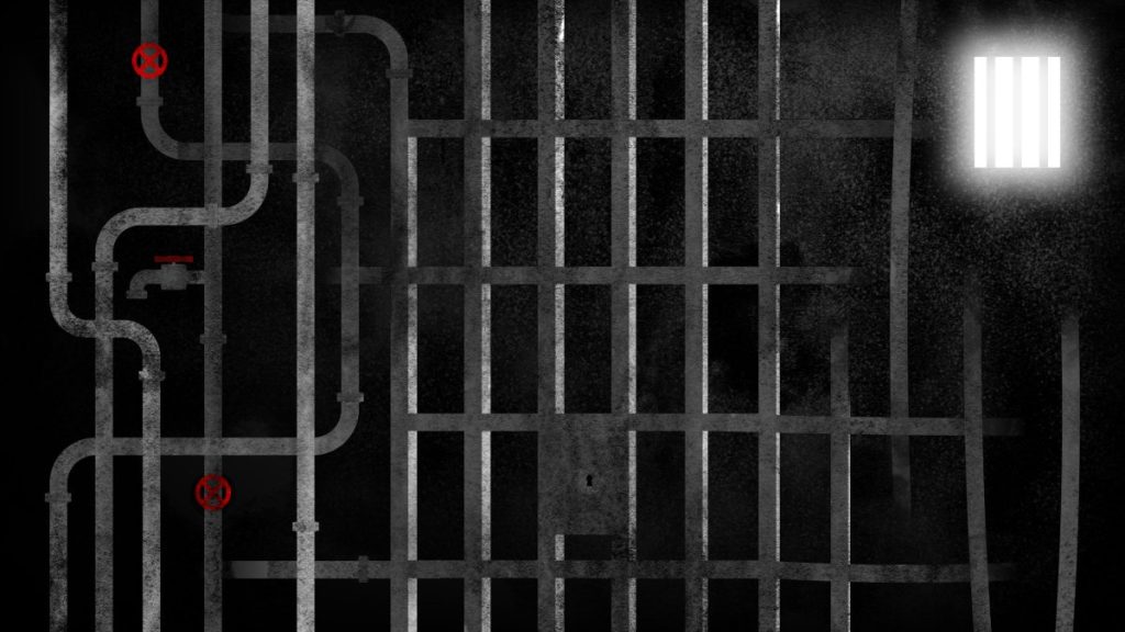 An illustration of prison bars.